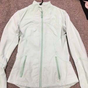 Mint green Lulu Lemon jacket!
